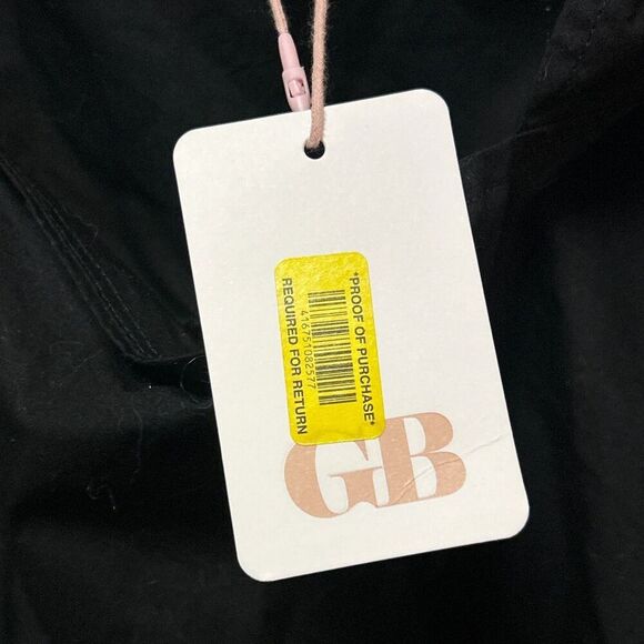 GB Black Sundress with Ruffle Sleeves - Size Large NWT - Picture 6 of 8